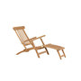 Voir la diapositive 2 : Paris Prix Chaise Longue en Teck  Kenya  150cm Naturel