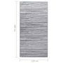 Voir la diapositive 6 : VIDAXL Tapis d'exterieur ARAKIL Gris 120x180 cm PP