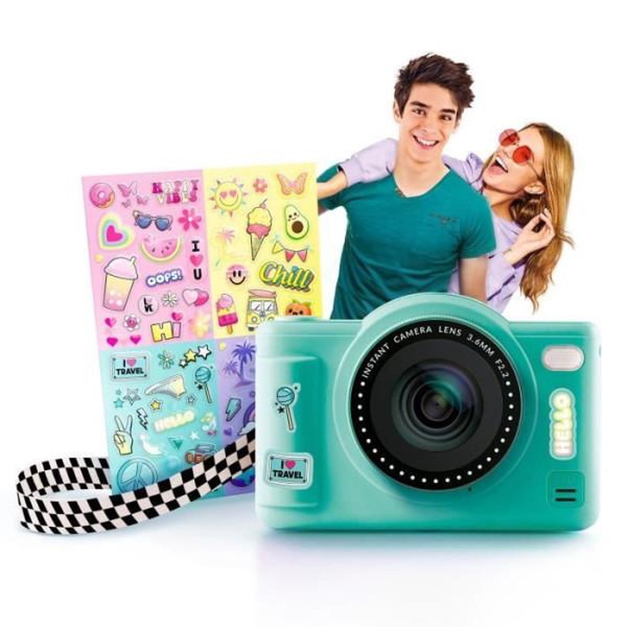 Voir la diapositive 3 : Canal Toys Canal toys - photo creator -appareil photo numérique pop couleur vert- avec carte sd 8go incluse - clk 043