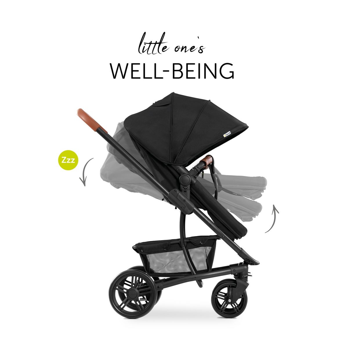 HAUCK Poussette combinée Pacific 4 Shop N Drive - Caviar