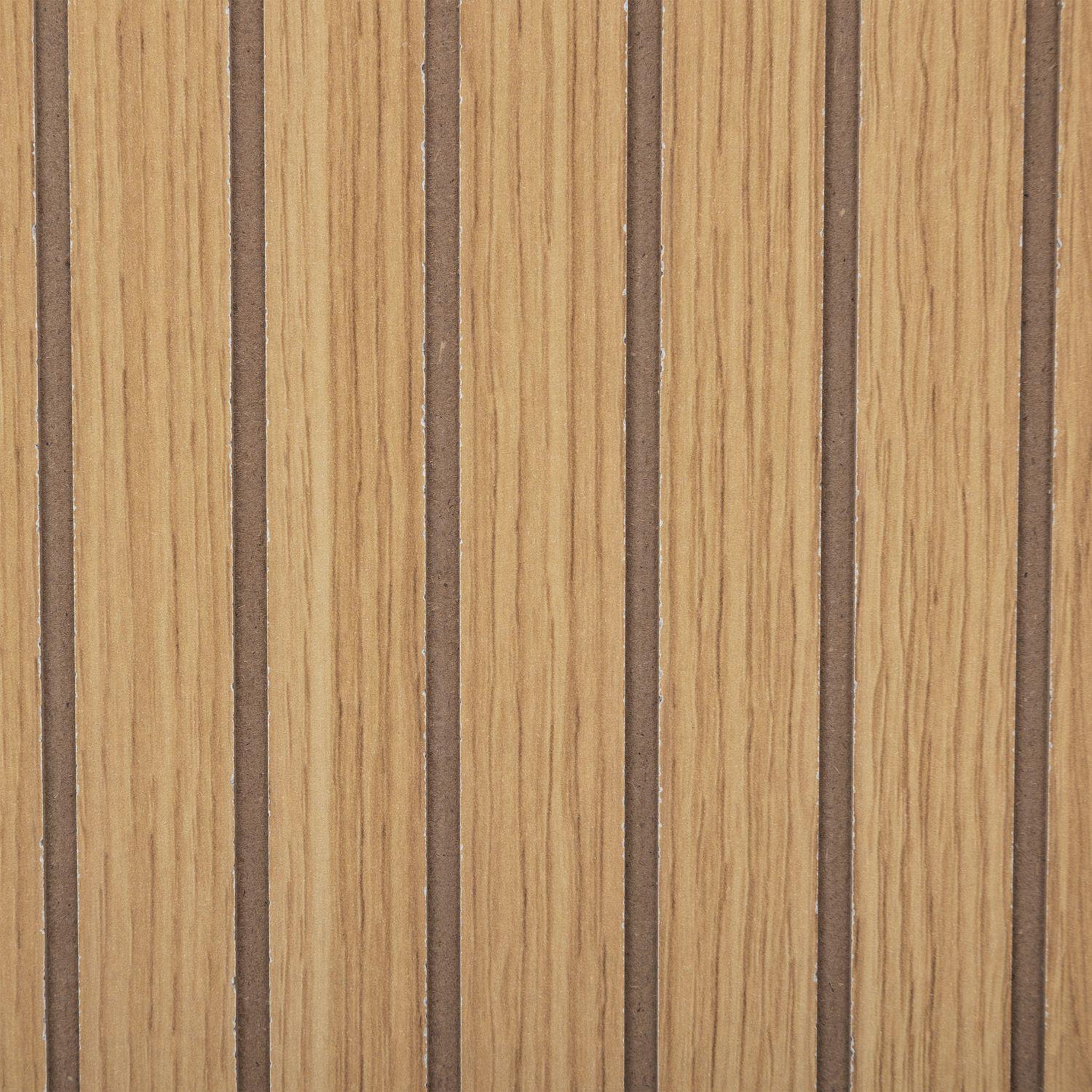 Voir la diapositive 6 : FIVE Meuble lavabo 2 portes en bois tasso - beige