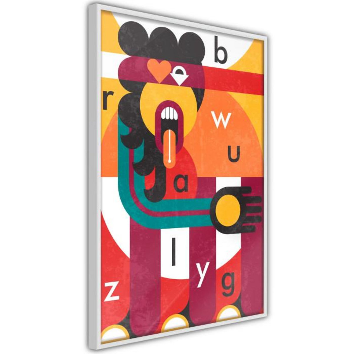 Paris Prix Affiche Murale Encadrée  Colourful Thoughts