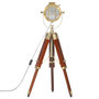 Voir la diapositive 5 : VIDAXL Lampadaire a trepied bois de manguier massif 69 cm