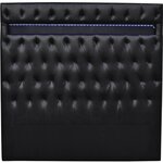 Habitat et Jardin Tête de lit  Déco  LED - 149 cm - Noir