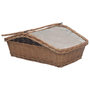 Voir la diapositive 4 : VIDAXL Panier a bois de chauffage avec poignee 61,5x46,5x58 cm Marron