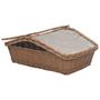 Voir la diapositive 4 : VIDAXL Panier a bois de chauffage avec poignee 61,5x46,5x58 cm Marron