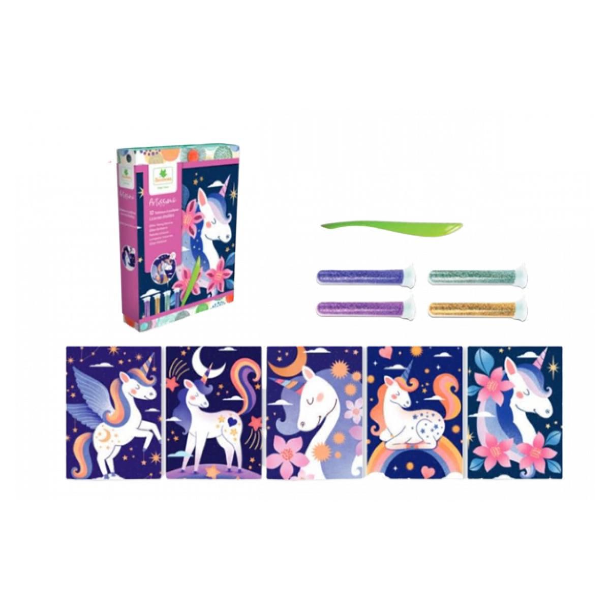 Au Sycomore PM Paillettes - Licornes - Artissimo