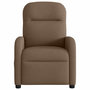 Voir la diapositive 5 : VIDAXL Fauteuil inclinable electrique Marron Tissu