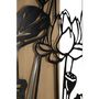 Voir la diapositive 2 : Paris Prix Décoration Murale Encadrée  Lotus  90cm Noir & Naturel
