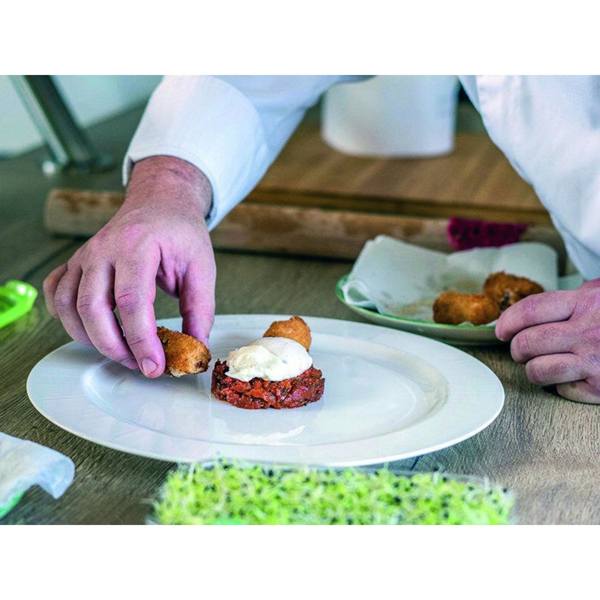 Smartbox Expérience gastronomique à domicile avec menu pour 2 cuisiné et servi à table par un chef - Coffret Cadeau Gastronomie