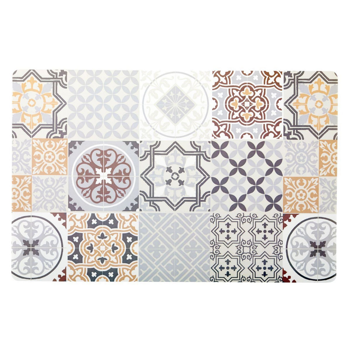 HABITABLE Set de table Miles Ocre - 28 x 43 cm - Beige