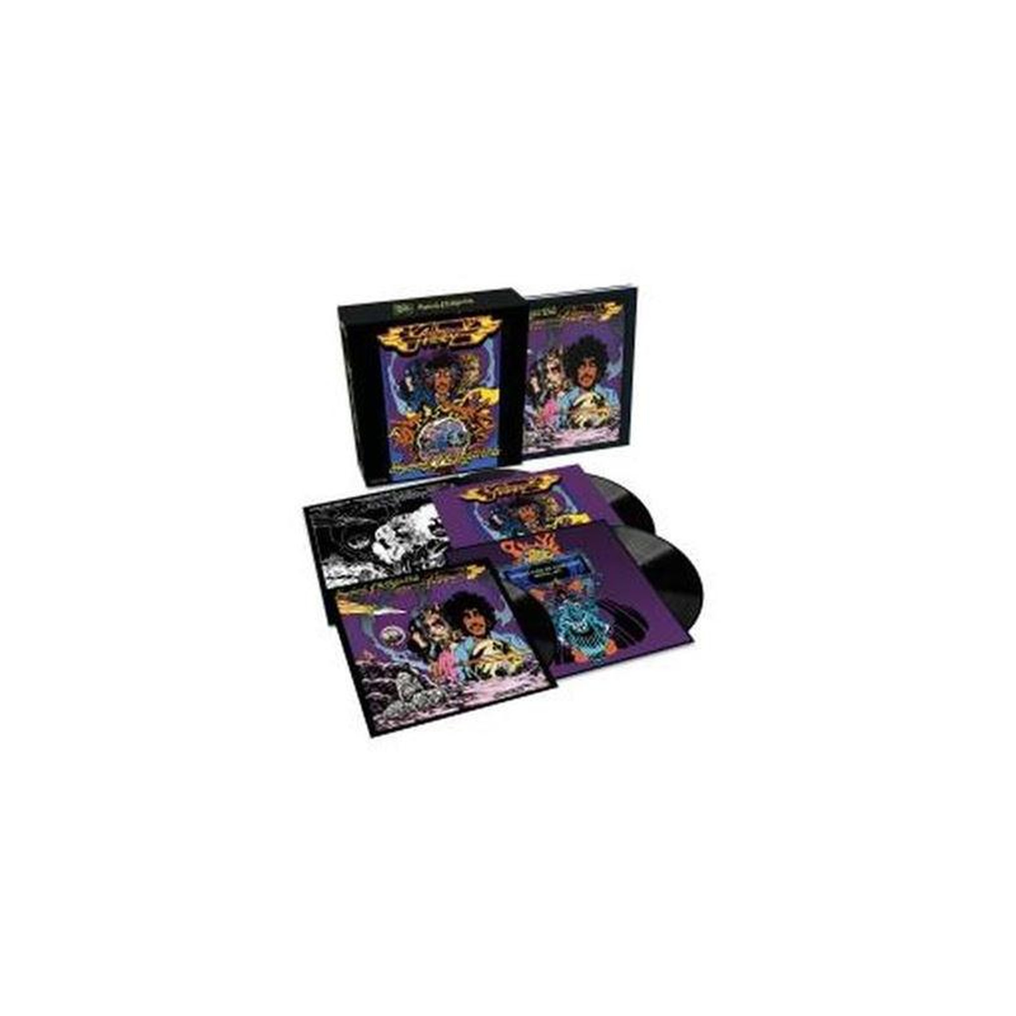 Coffret vinyles 4 lp édition deluxe limitée sans marque vagabonds of the western world, anniversaire 50 ans, rarités et titres inédits, pochette illustration western