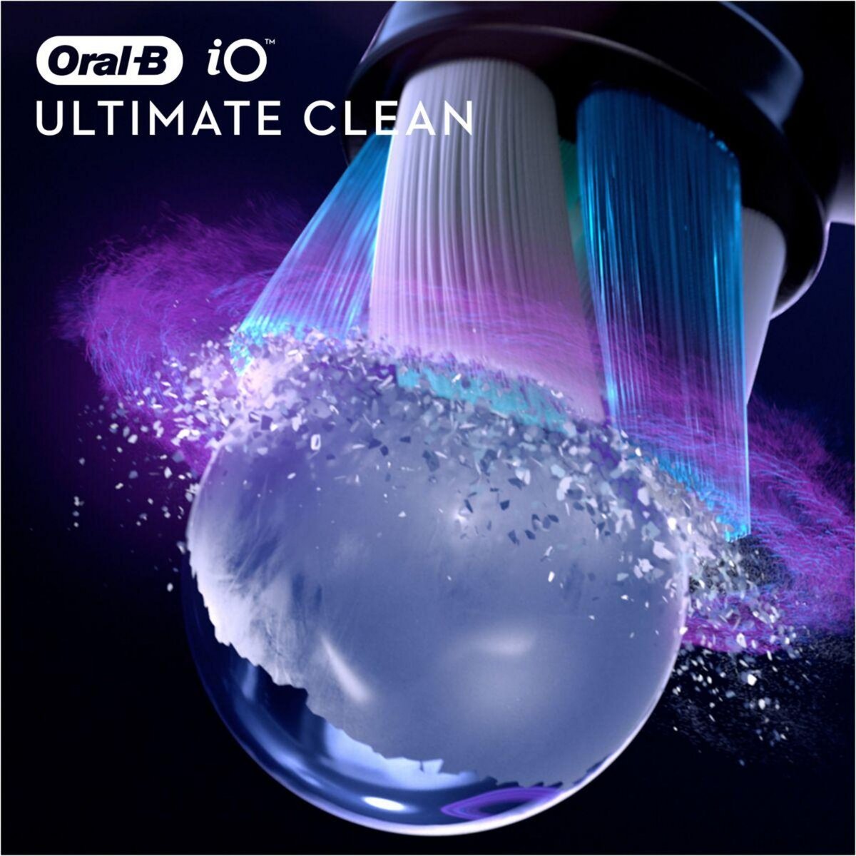 ORAL B Brossette dentaire iO ultimate Clean Black X4