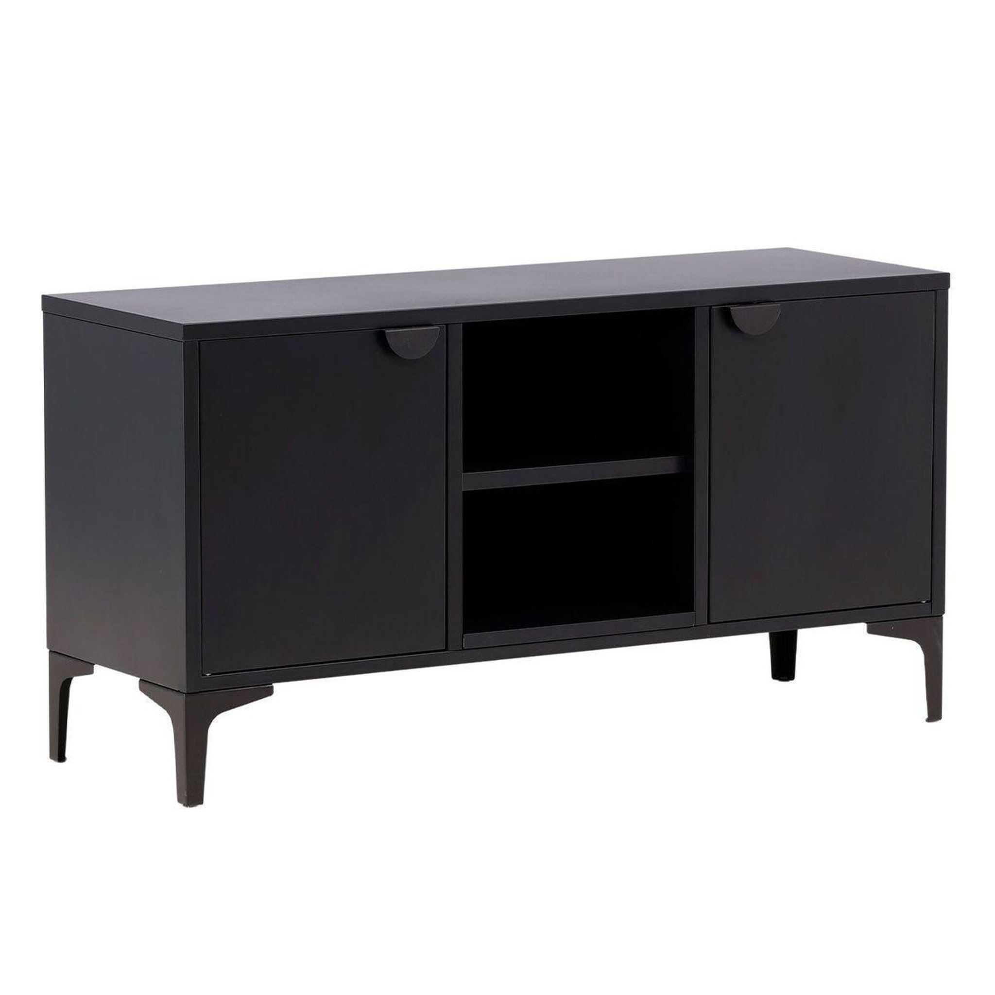 Paris Prix Meuble tv 2 portes  piring  120cm noir