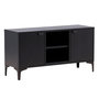 Voir la diapositive 1 : Paris Prix Meuble TV 2 Portes  Piring  120cm Noir