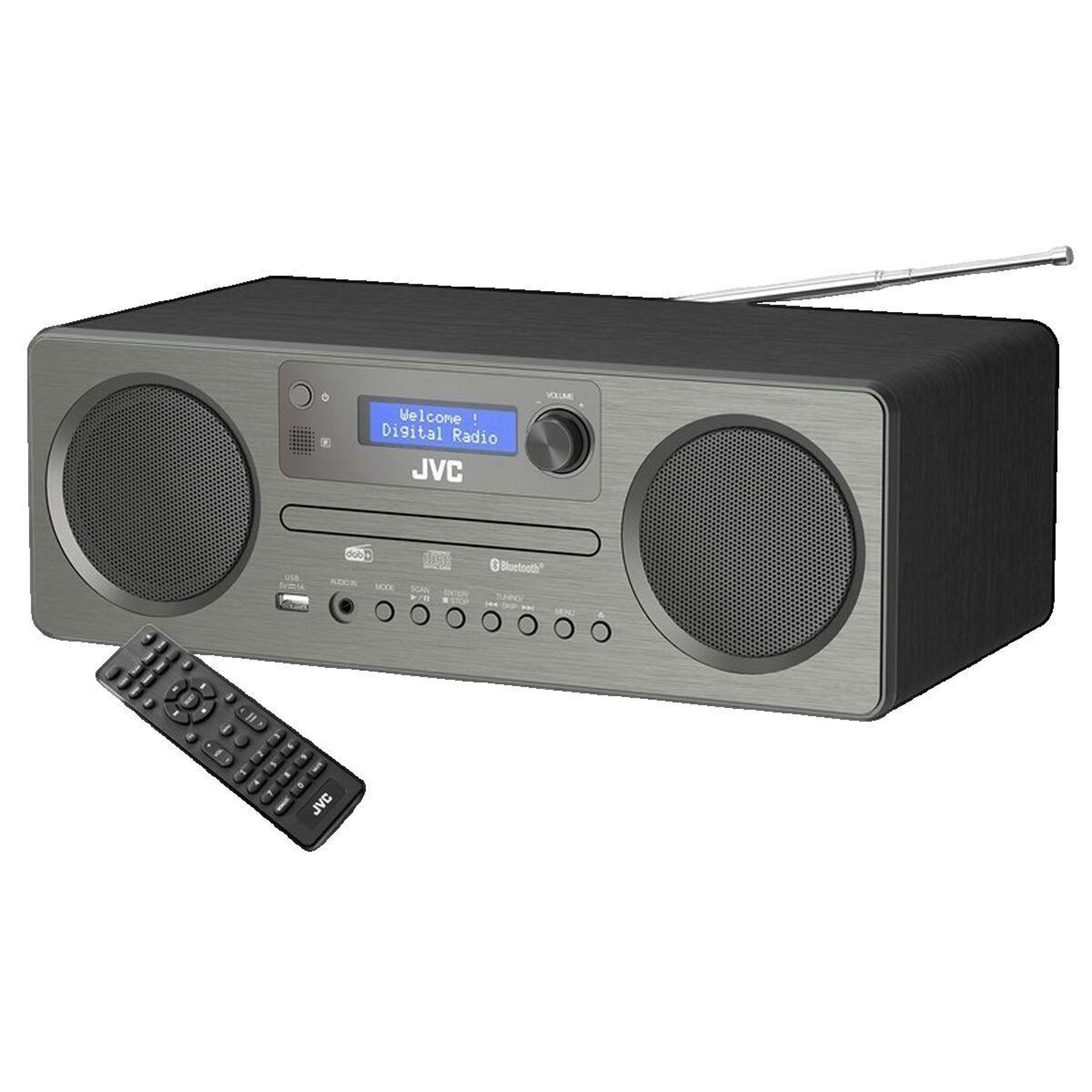 JVC Mini chaîne Hi-Fi JVC RD-E861B-DAB radio numérique DAB+