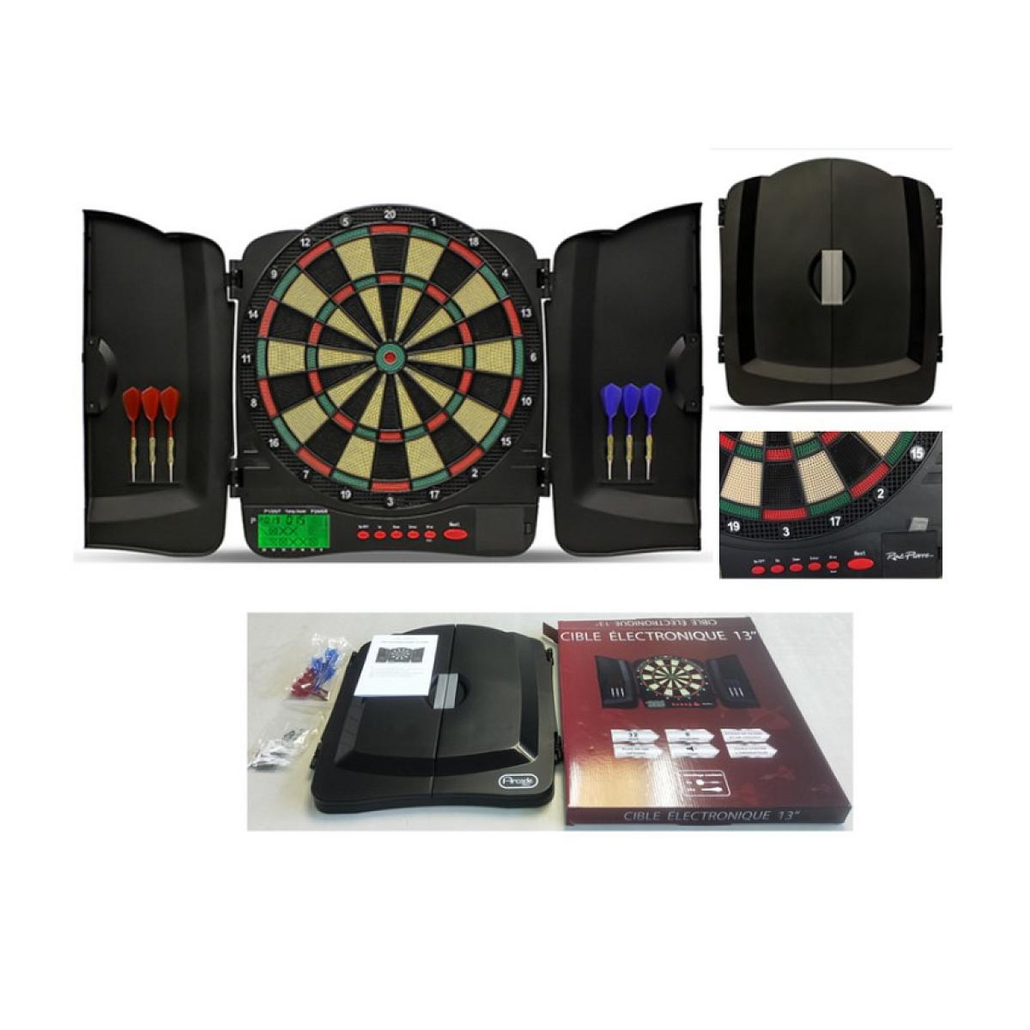 Voir la diapositive 2 : Arcade Cible électronique Coffret  jeux