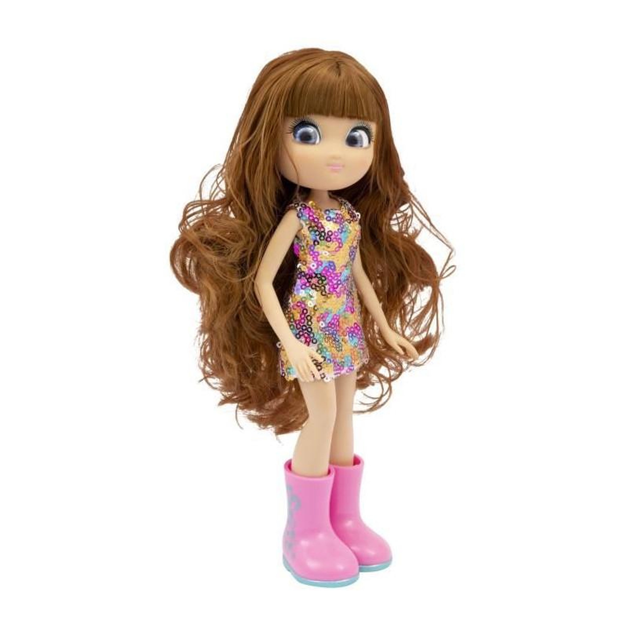 Voir la diapositive 2 : Giochi Preziosi UNIQUE EYES, Poupée de 25 cm - Sophia, Avec leur regard qui te suit des yeux , avec vetements, Jouet pour enfants des 3 ans, MY
