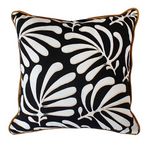 Paris Prix Coussin Déco Imprimé  Signature  40x40cm Noir