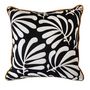 Voir la diapositive 1 : Paris Prix Coussin Déco Imprimé  Signature  40x40cm Noir