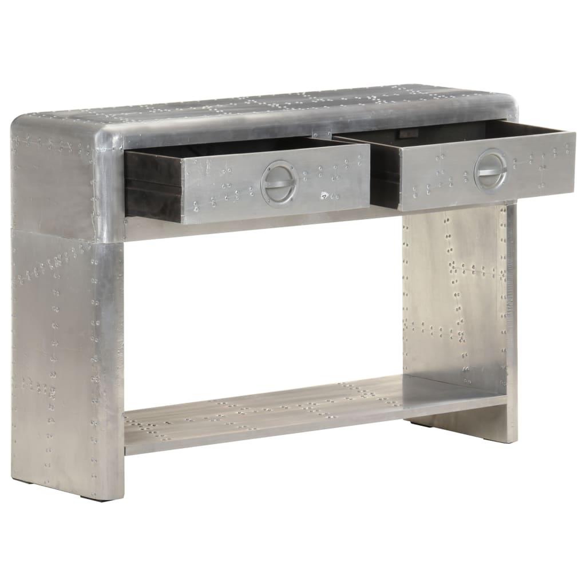 Voir la diapositive 2 : VIDAXL Buffet de style aviation 110x35x75 cm Metal