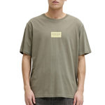 Jack & Jones T-Shirt Vert Homme Jack & Jones Jjfrank. Coloris disponibles : Vert