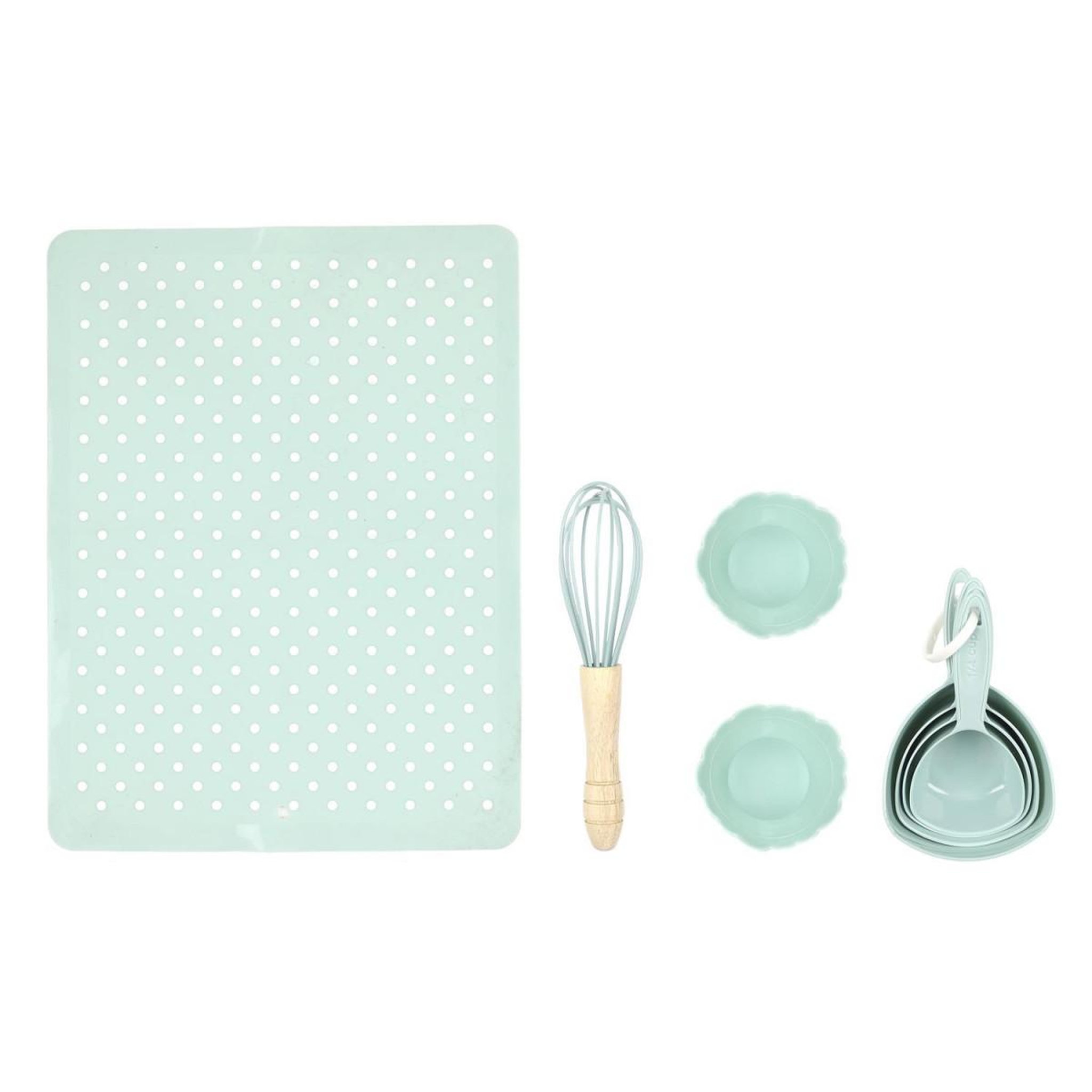 Lily Cook Lot de 5 ustensiles de pâtisserie  enfant  22cm bleu