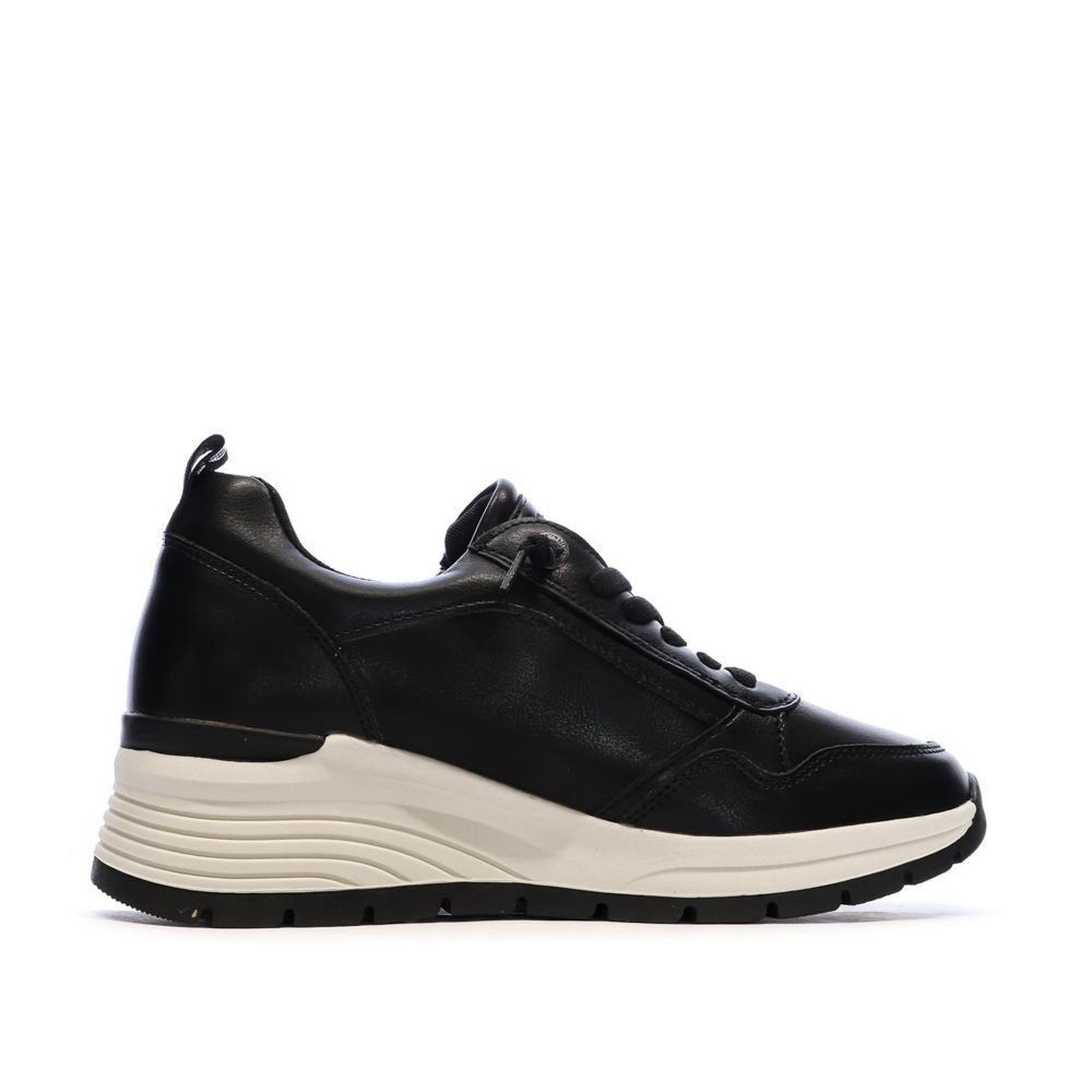 Voir la diapositive 3 : REFRESH Baskets Noires Femme Refresh 172938