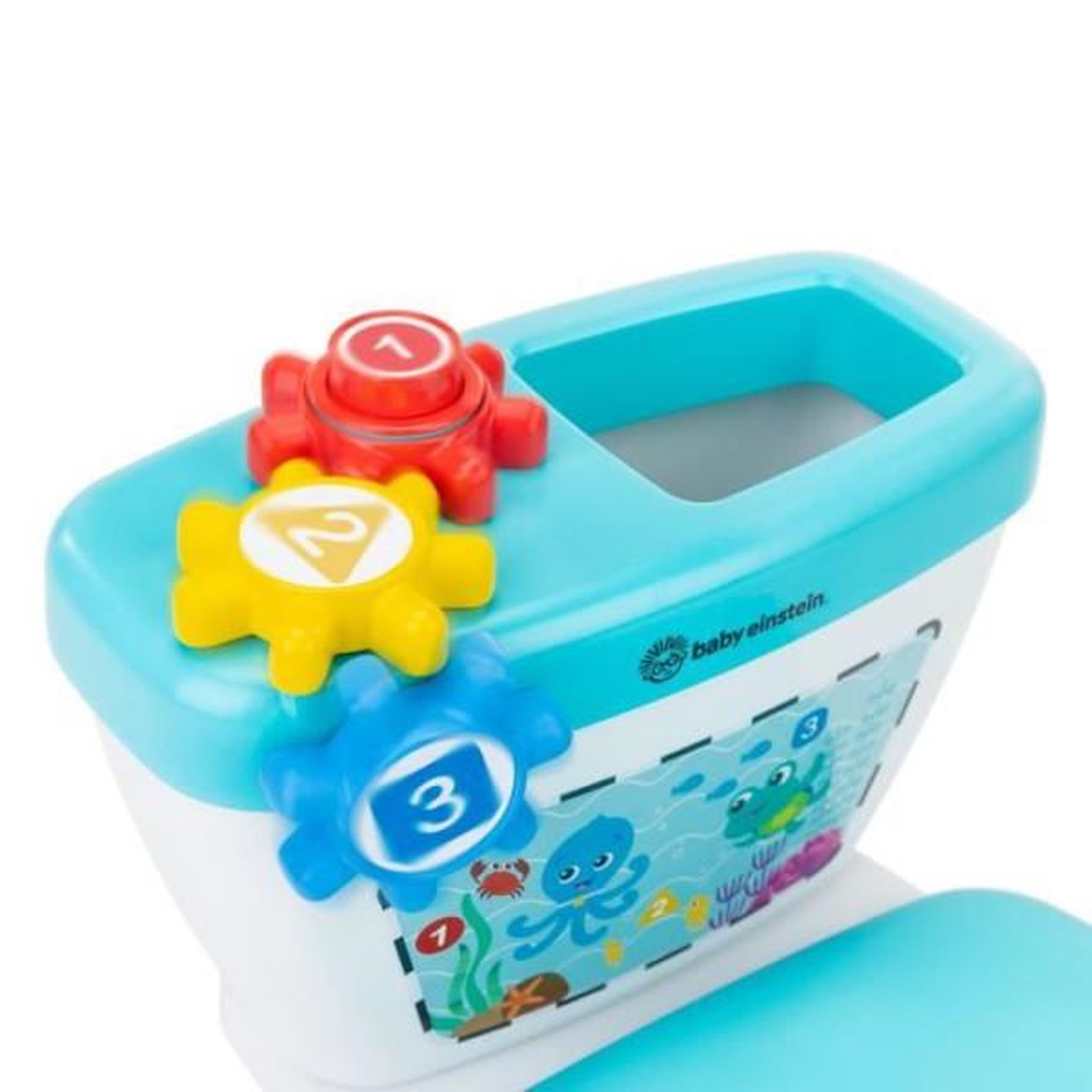 Voir la diapositive 2 : BABY EINSTEIN Pot & Réducteur de Toilette 2 en 1, Systeme innovant d'apprentissage de la propreté, Chasse d'eau avec musique