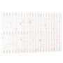 Voir la diapositive 2 : VIDAXL Tete de lit murale Blanc 140x3x90 cm Bois massif de pin