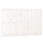 Voir la diapositive 2 : VIDAXL Tete de lit murale Blanc 140x3x90 cm Bois massif de pin