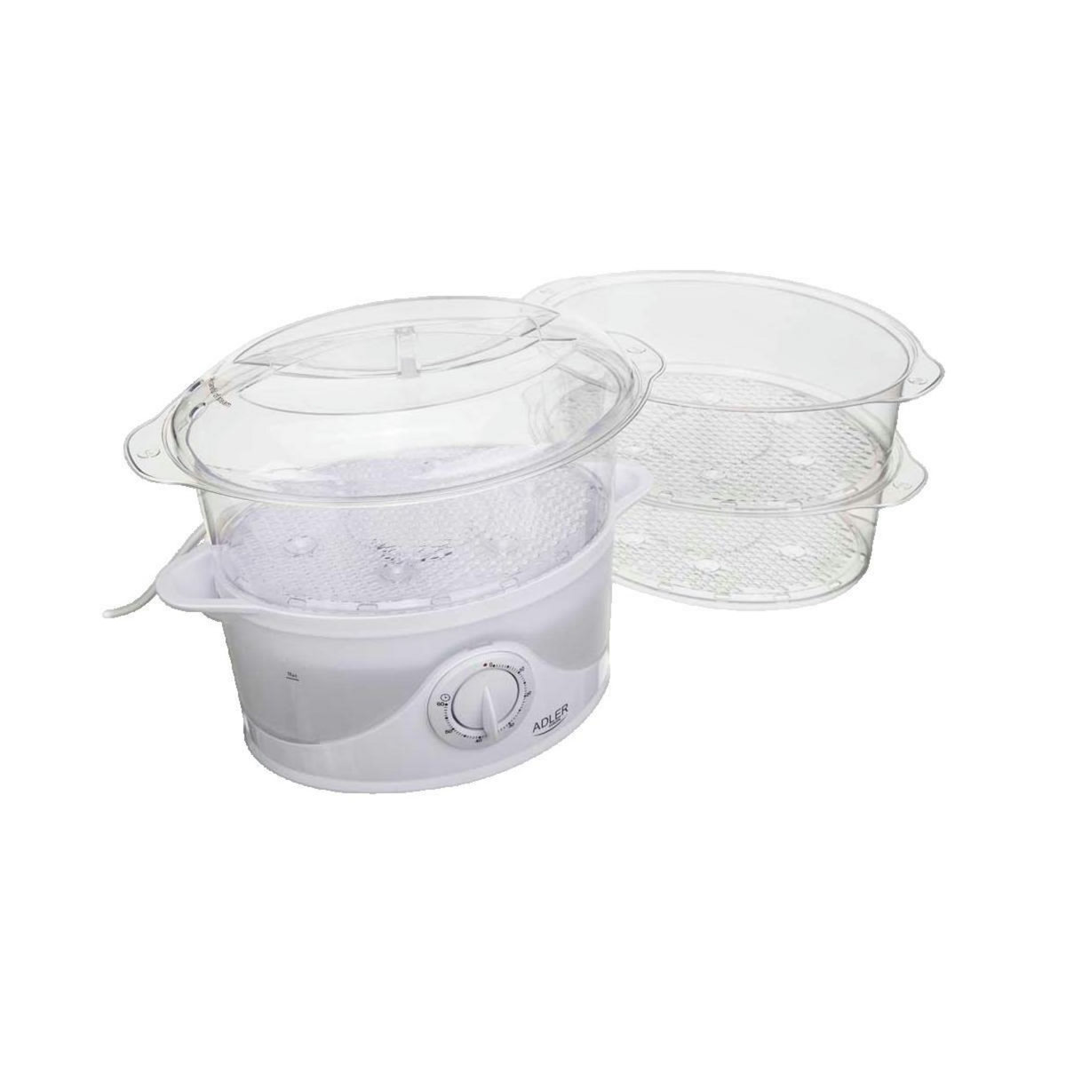 ADLER Cuiseur vapeur Adler Europe transparent 9 l