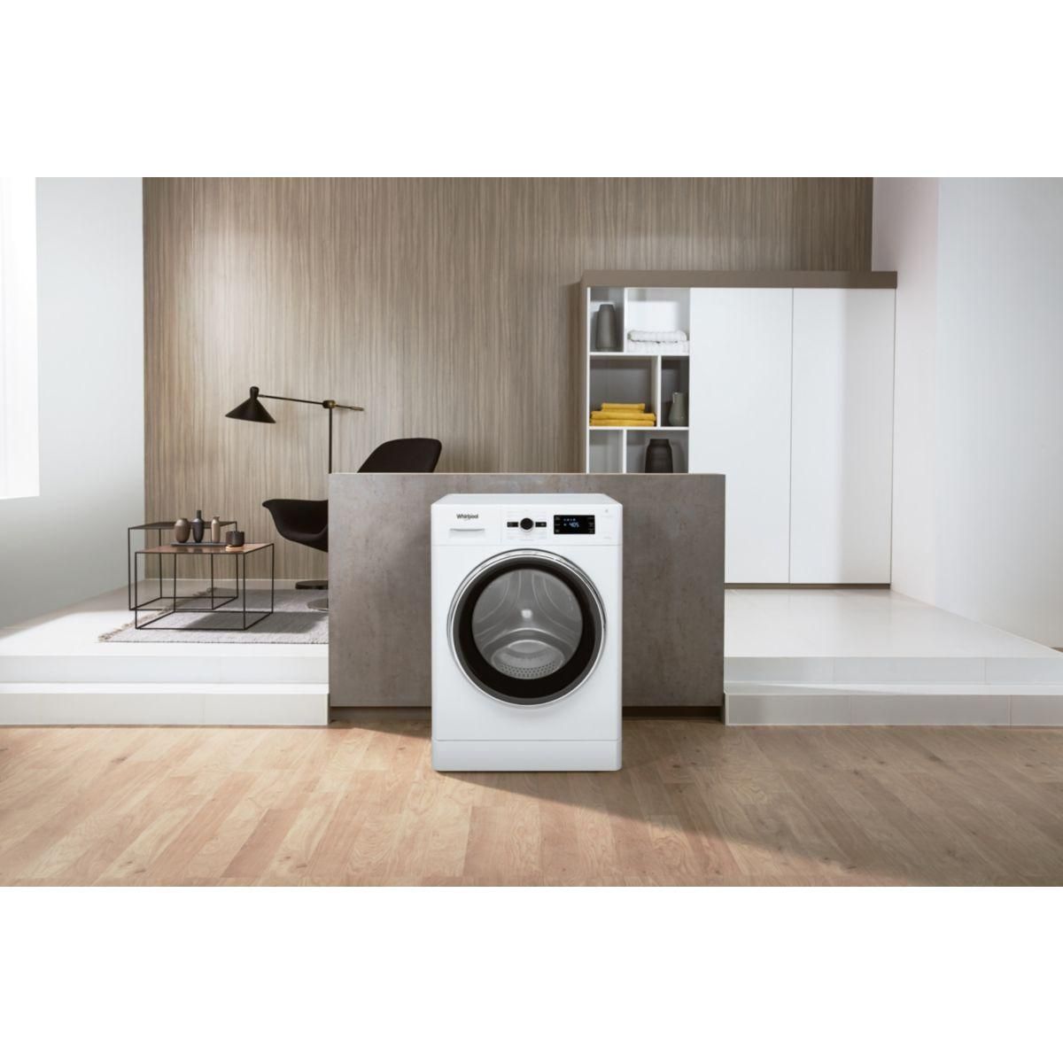 Whirlpool Lave linge séchant hublot FWDG97168BXFR