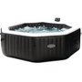 Voir la diapositive 1 : INTEX Spa - INTEX - PureSpa Carbone - 6 places - 140 diffuseurs a bulles - 6 jets massants
