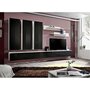 Voir la diapositive 4 : Paris Prix Meuble TV Mural Design  Fly I  320cm Noir & Blanc