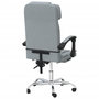 Voir la diapositive 5 : VIDAXL Fauteuil de massage inclinable de bureau Gris clair Tissu