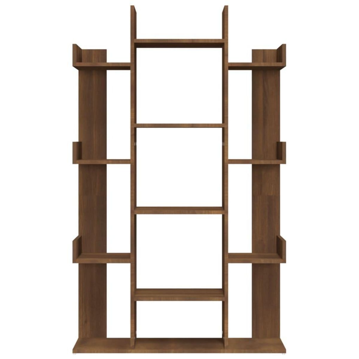 VIDAXL Bibliotheque Chene marron 86x25,5x140 cm Bois d'ingenierie