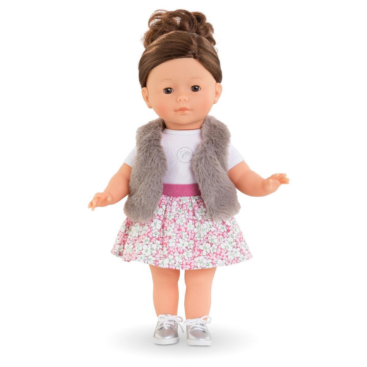 Corolle Veste Fausse Fourrure Sans Manche pour poupée ma Corolle