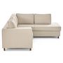 Voir la diapositive 5 : LISA DESIGN Jake - canapé déhoussable d'angle droit 5 places en tissu