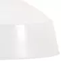VIDAXL Lampe suspendue industrielle 58 cm Blanc E27
