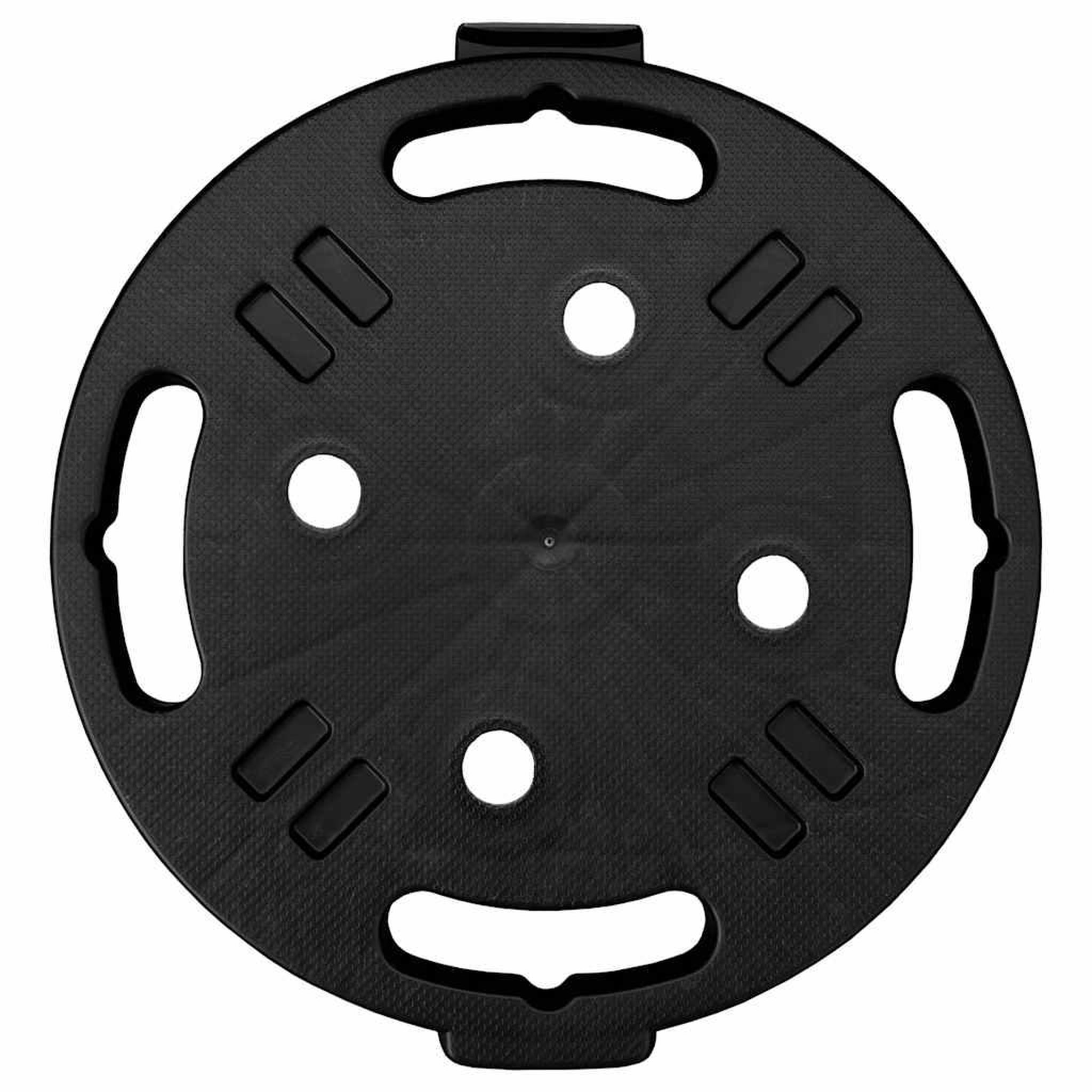 Voir la diapositive 3 : VIDAXL Support sur roulettes pour plantes Diametre 30 cm Noir 170 kg