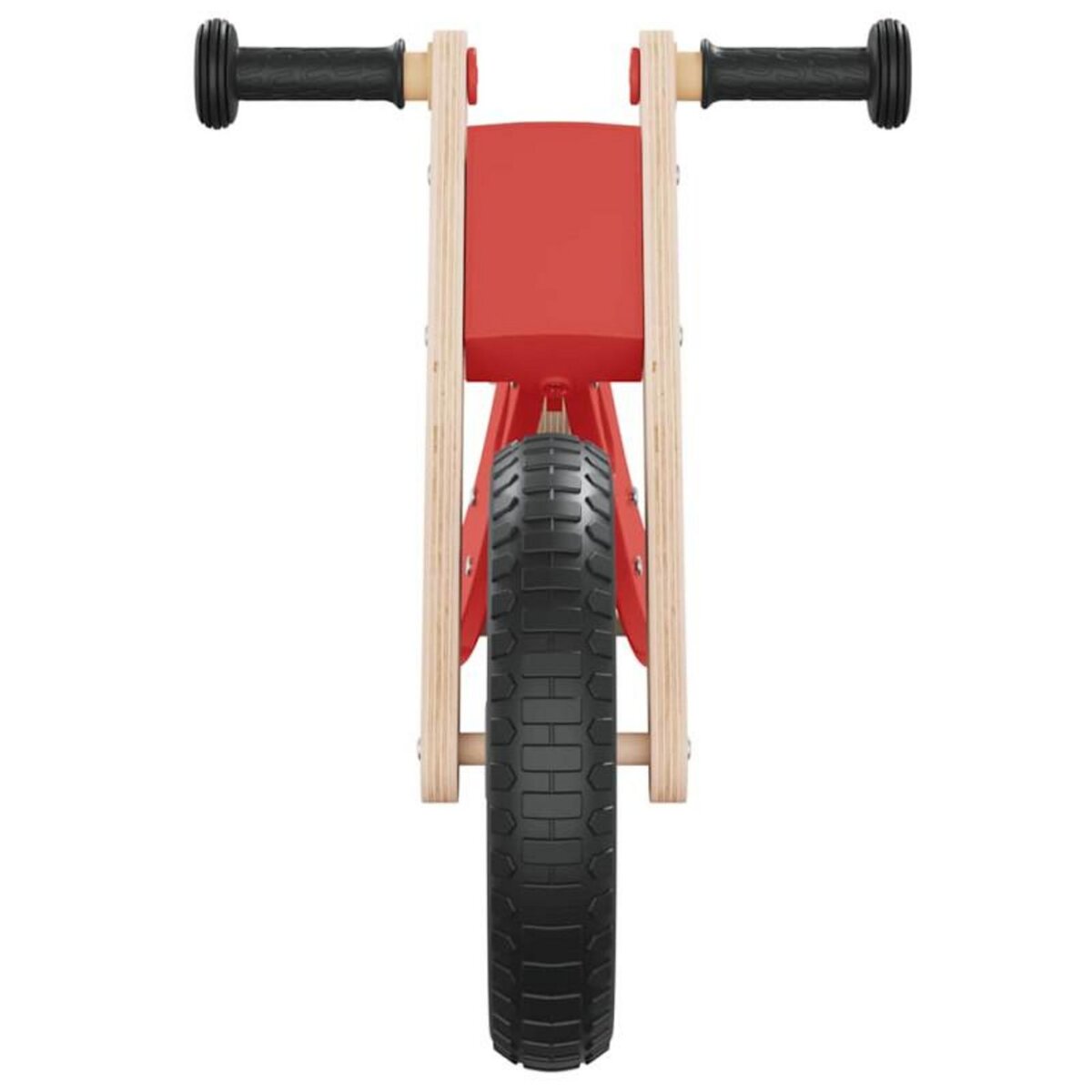 VIDAXL Vélo d équilibre pour enfants rouge