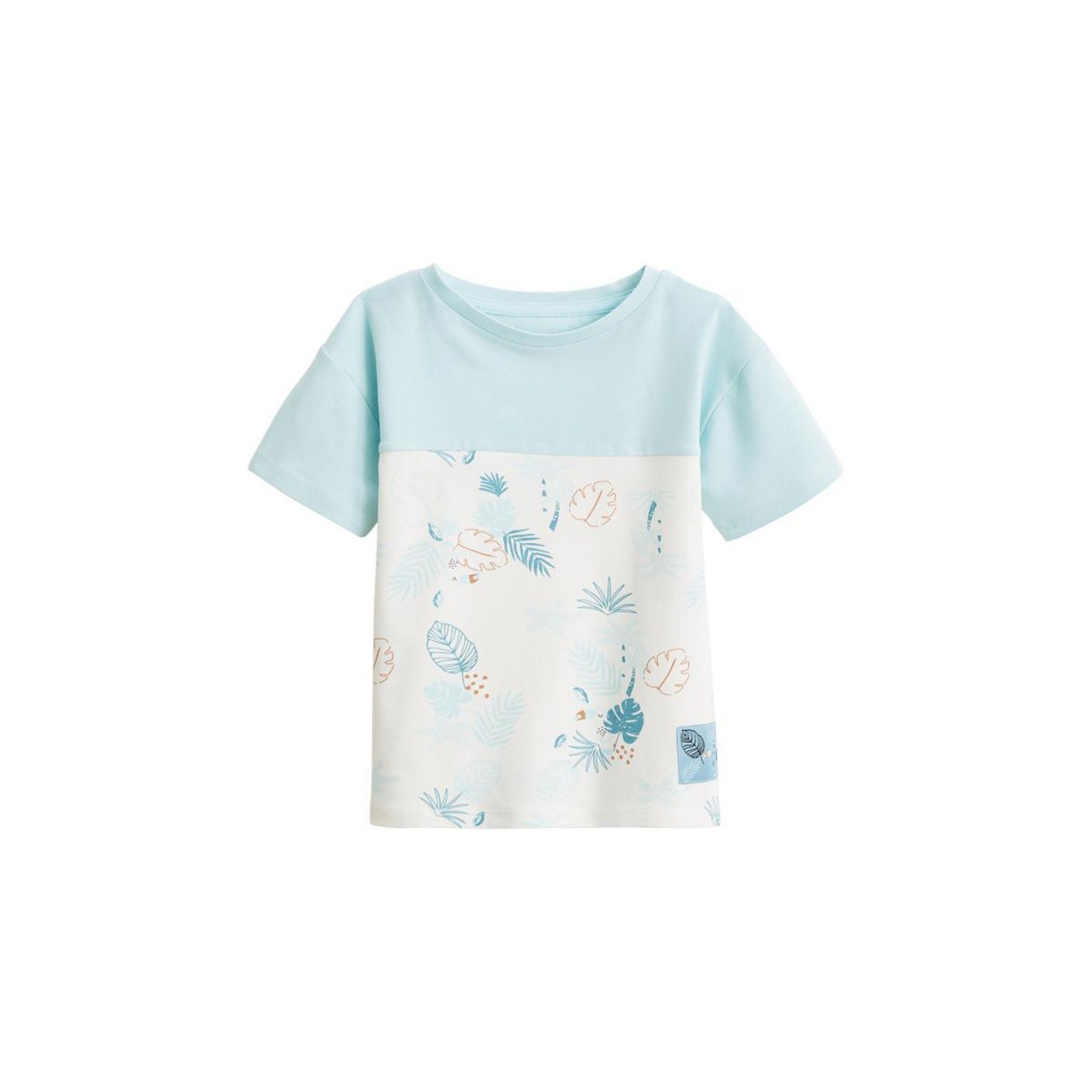 Petit Béguin T-shirt enfant Manaus. Coloris disponibles : Bleu