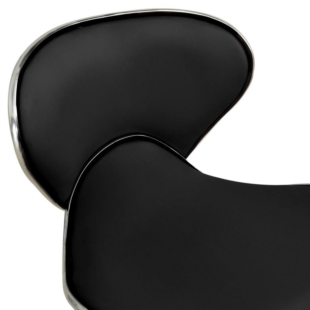 VIDAXL Chaise de bureau Noir Similicuir