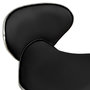 Voir la diapositive 5 : VIDAXL Chaise de bureau Noir Similicuir