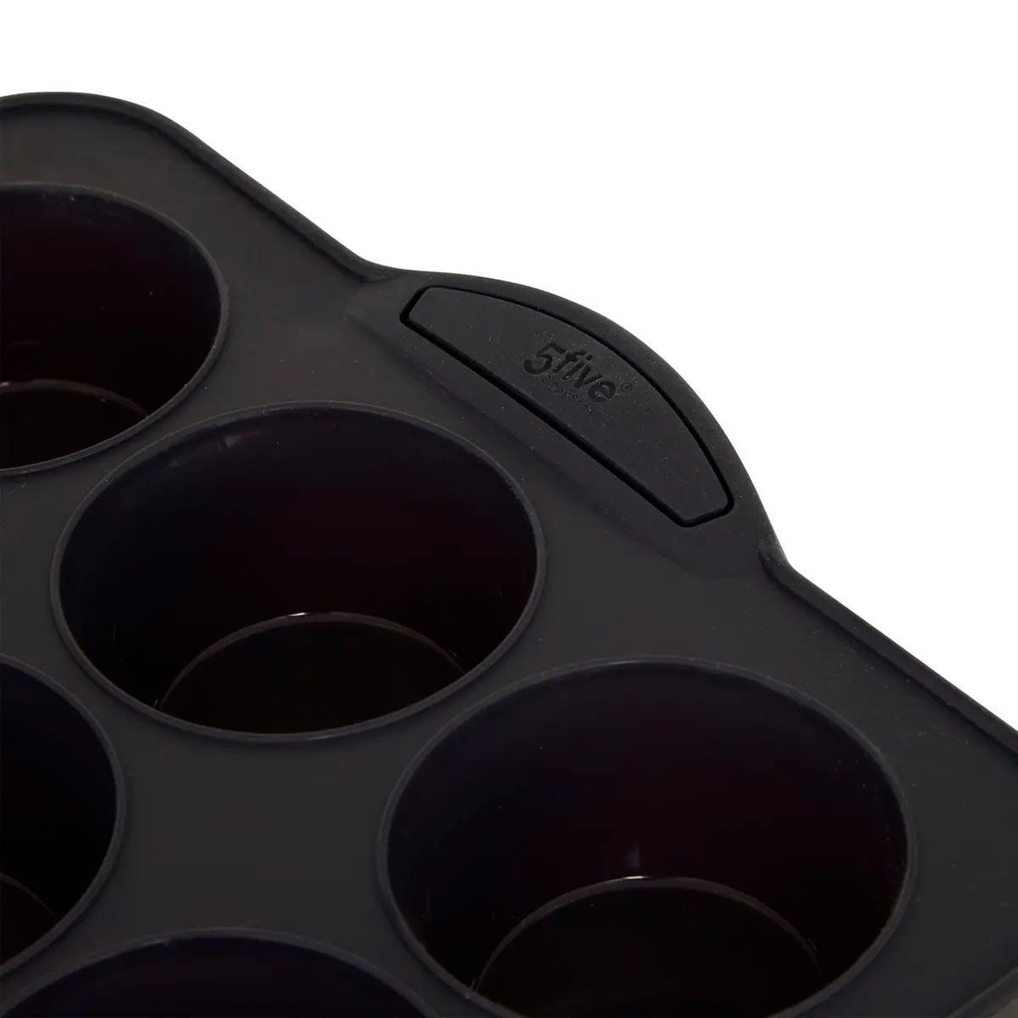 Voir la diapositive 2 : FIVE Moule 12 muffins silicone  silitop  33cm gris