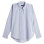 INEXTENSO Chemise manches longues loose bleu clair femme