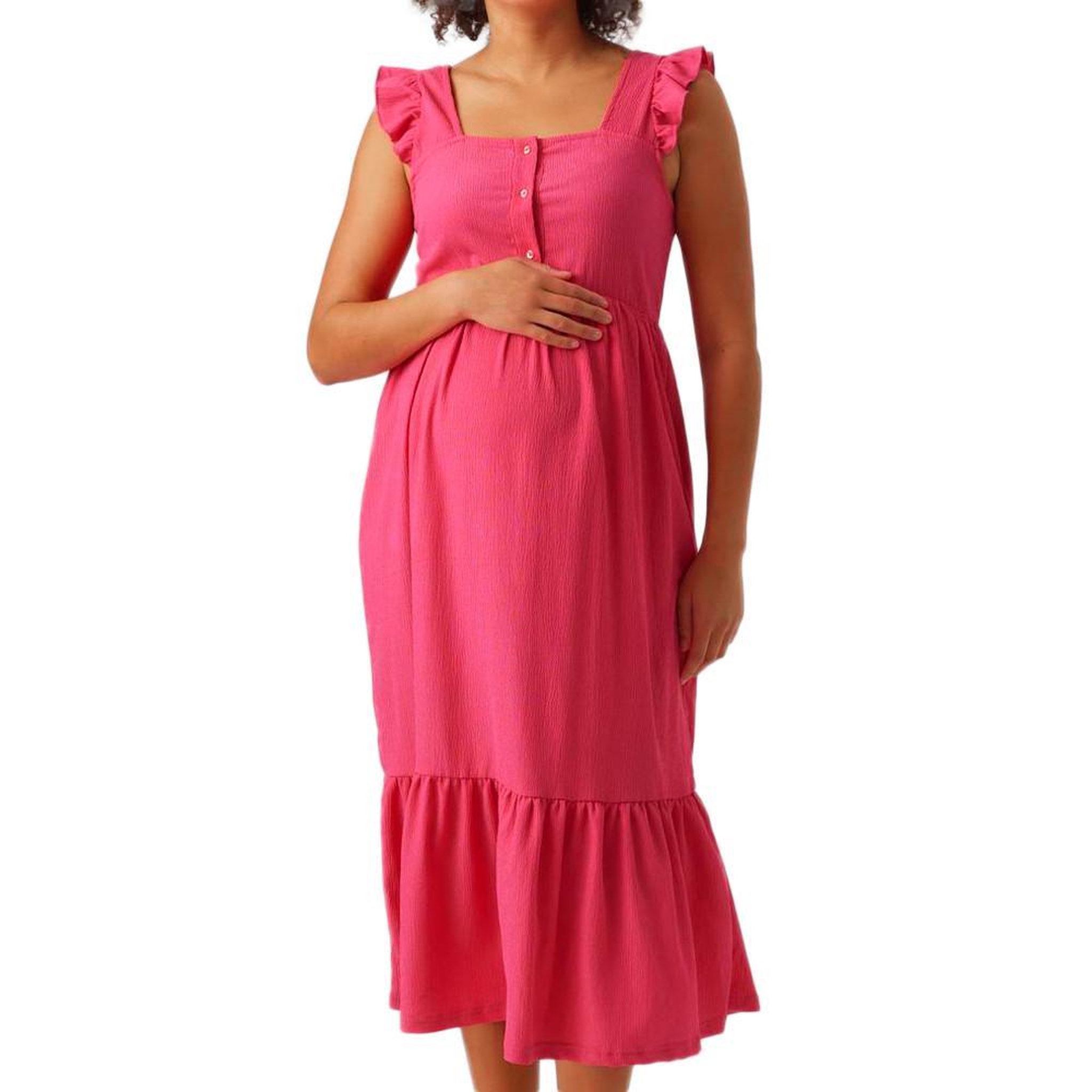 MAMALICIOUS Robe Rose Femme Mamalicious Caileen. Coloris disponibles : Rose