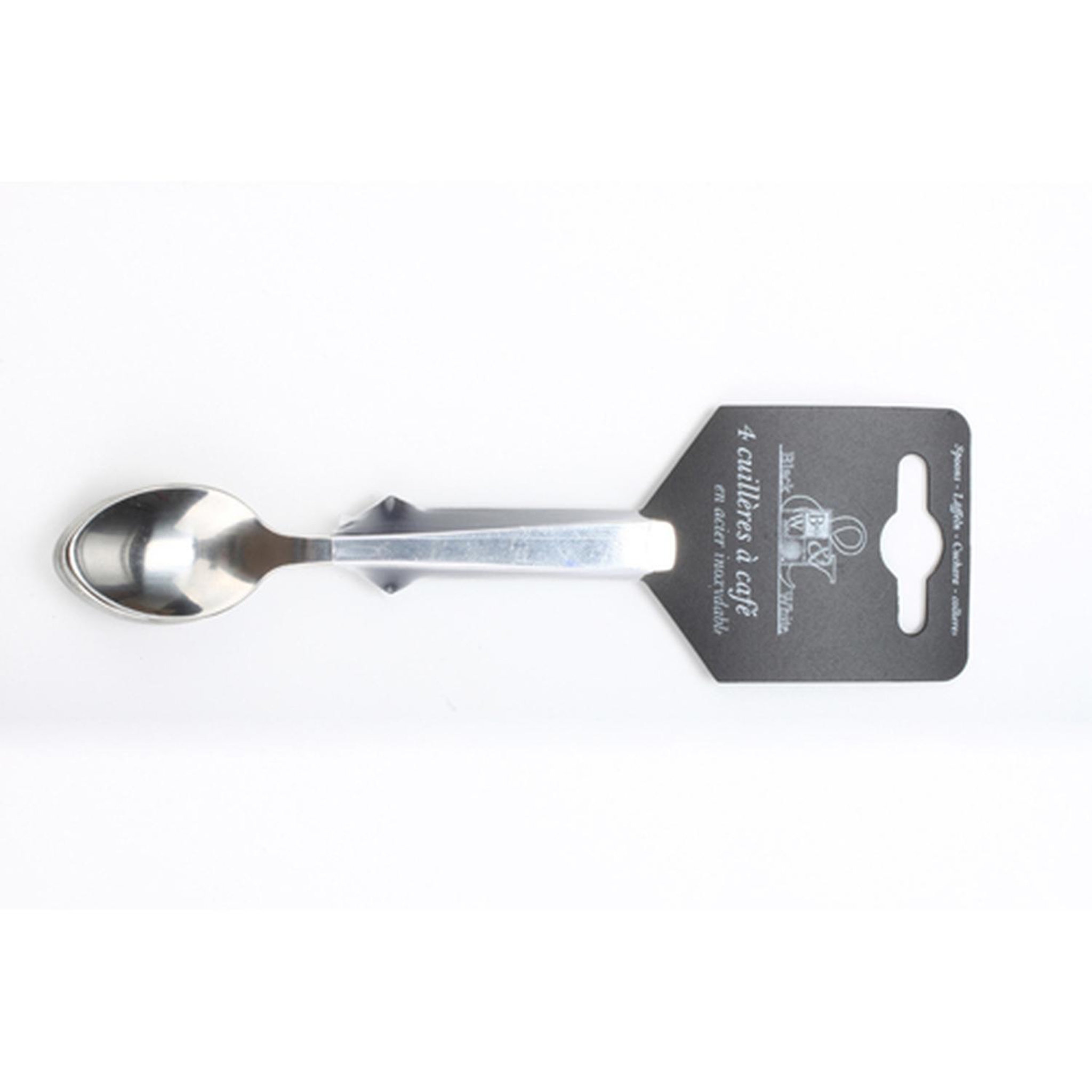Voir la diapositive 3 : SECRET DE GOURMET 6 petites cuillères Moka - Inox