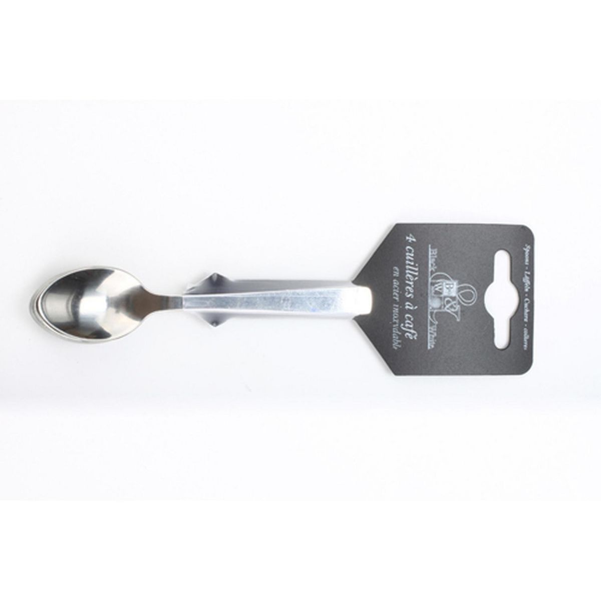 SECRET DE GOURMET 6 petites cuillères Moka - Inox